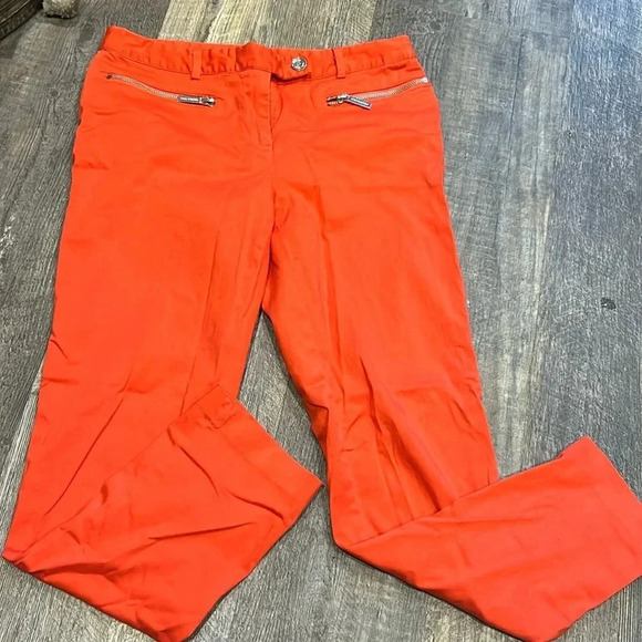 Michael Michael Kors Orange Pants size 4 - Picture 1 of 6